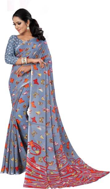 Buy Varunda Sales Woven Kanjivaram Jacquard, Pure Silk Blue Sarees Online @  Best Price In India | Flipkart.com