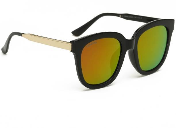 Buy Online Gold Round Rimless Sunglasses From Fastrack - U005Pk1F |  Fastrack Eyewear