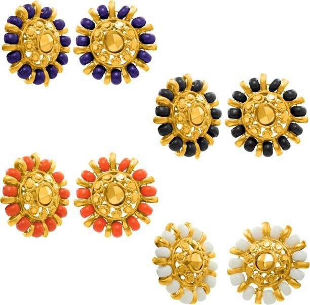 Gold Plated Earring For Women  Handmade Chalcedony India  Ubuy