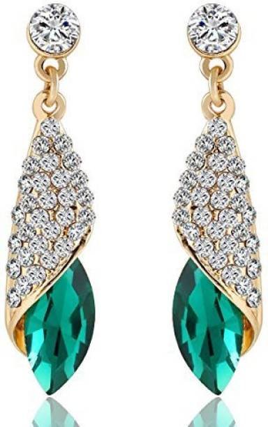 Buy SOHI Designer Drop Earrings for Women & Girls, Push Closure, cute  earrings for girls, fancy earrings for women stylish, fashion jewellery for  women, Light Weight, Indo-western, Modern Online at desertcartINDIA