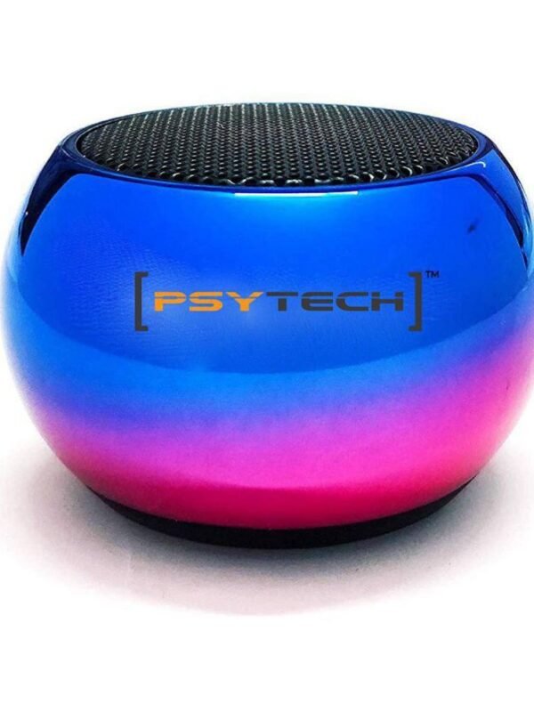 Psytech Mini Boost CHROME Bluetooth Speaker