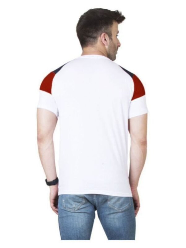 Veirdo 100 Percent Cotton White Printed T-Shirt