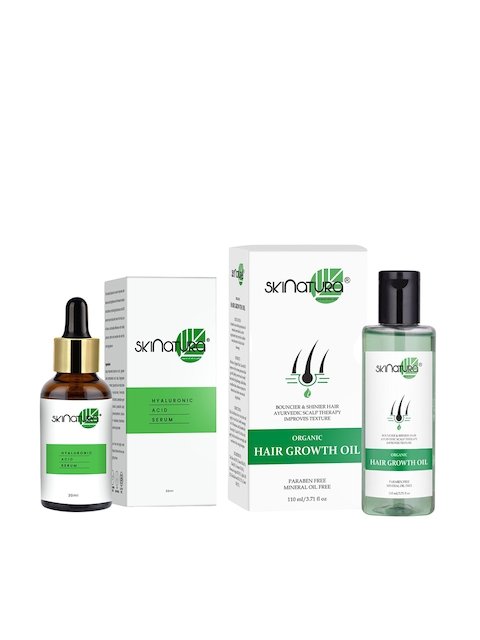 Skinatura Hyaluronic Acid Serum & Organic Hair Growth Oil Skinatura Hyaluronic Acid Serum & Organic Hair Growth Oil